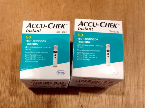 100 accu chek - accu-chek, strips