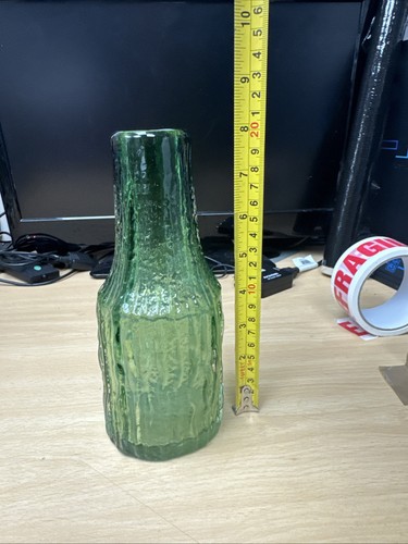 Whitefriars glass bottle vase - whitefriars,