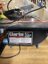 Table saw made - by, clarke