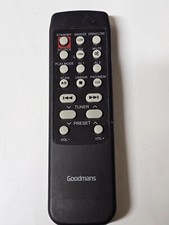 GENUINE ORIGINAL GOODMANS AUDIO REMOTE CONTROL