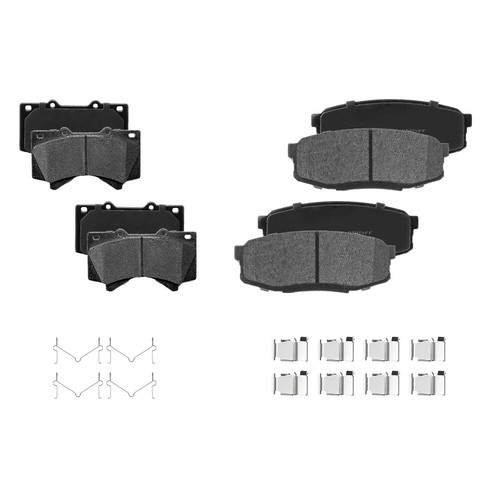 Front rear ceramic brake - rear, pads