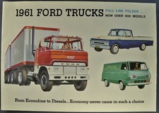 1961 ford truck - truck, brochure