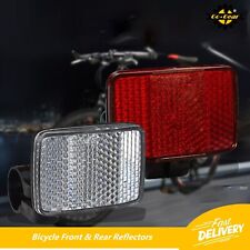 Bicycle Reflector Set Red Rear