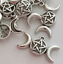Tibetan Silver Charms Triple