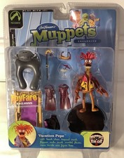 Vacation Pepe- ToyFare Exclusive -  Muppet Action Figure - Palisades -BNIB