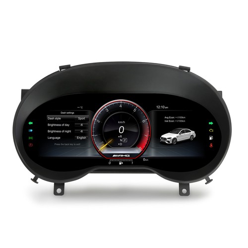 Lcd dashboard digital - 12.3"lcd,