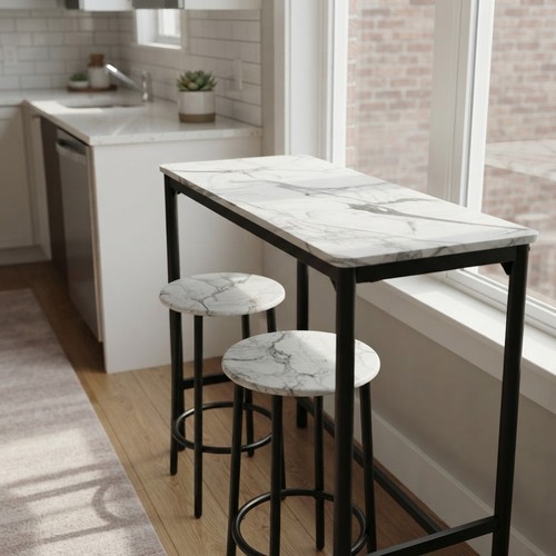 Cancun piece white marble - white,
