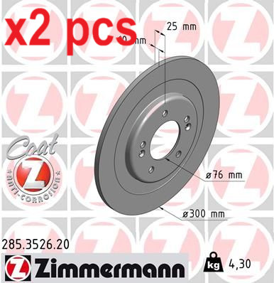Pcs sides rear - x2,