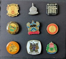 9 X Police Collectable Shields