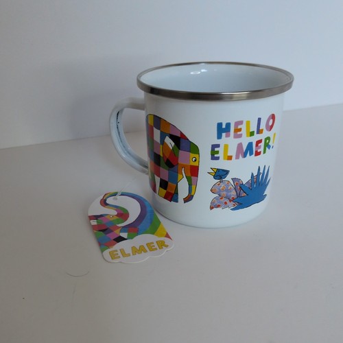 Elmer enamel mug - elmer,