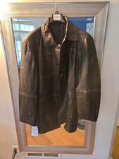 Men's Distressed Leather Car