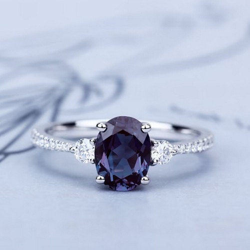 2ct oval cut alexandrite - 2ct,