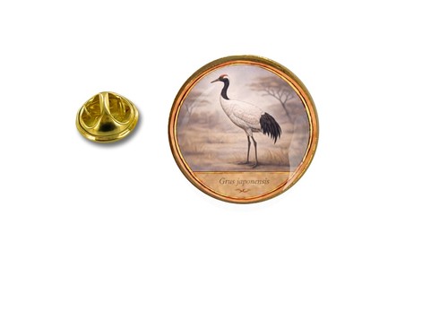 Lady amherst pheasant pin - lady,