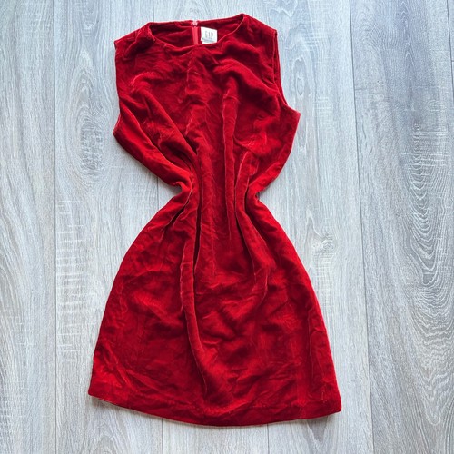 Gap red velvet - red, shift