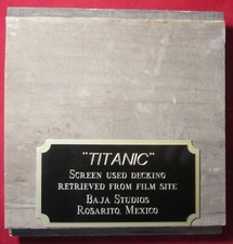 TITANIC MOVIE PROP PIECE OF