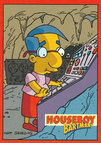 1994 skybox bongo - skybox, simpsons