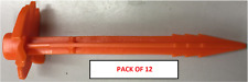 PACK OF 12 Pyramid orange 23cm