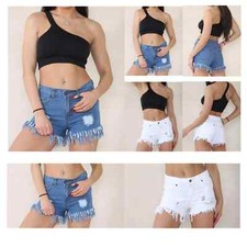 New Women's Denim Shorts High