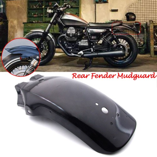 Rear mudguard fender - black, for
