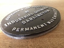 Railway Plate ~ SUPPLIED &