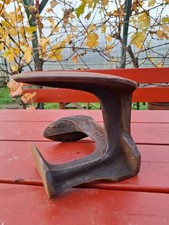 Vintage "TITAN" Cobblers Last Shoe Making Metal Anvil Boot Mending 3arm Tool.
