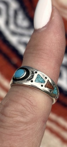 Sterling silver turquoise - silver,