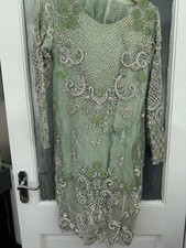 Mint and green and silver