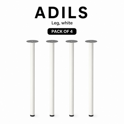 Ikea adils table legs white - ikea,