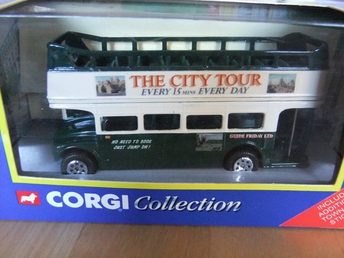 Aec routemaster open top bus - aec,