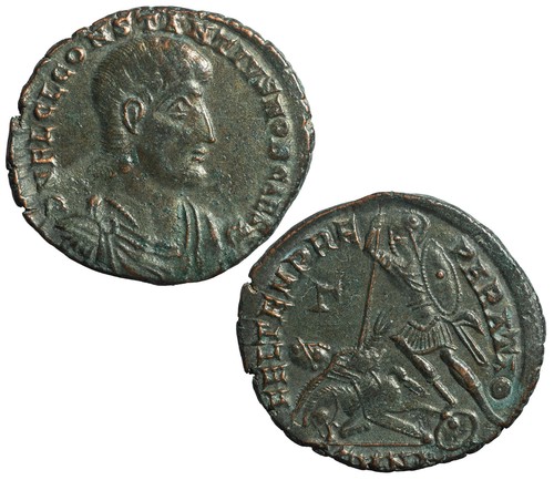 Roman coin constantius - coin,