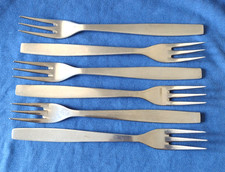 Viners CHELSEA Sheffield-6 Stainless Steel Table Forks 19.6 cm Gerald Benney