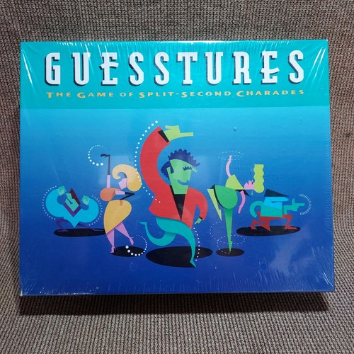 Guesstures board game hasbro - guesstures,