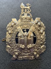 Military Q/C Badge KOSB King's