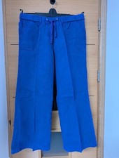 M&S Flax linen royal blue