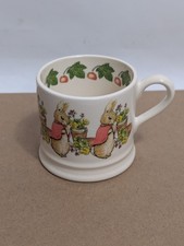 Emma Bridgewater Beatrix Potter Flopsy Rabbit mug 1/4 pint baby 