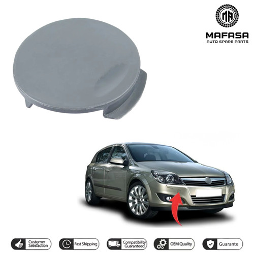 Rear bumper tow eye cover - rear, for