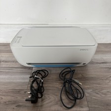 HP DeskJet 3630 White All-in-One Printer - Untested With Cables 