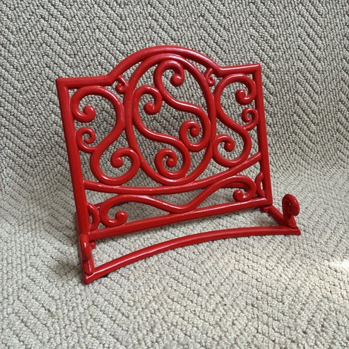 Vintage red cast - cast, cookbook