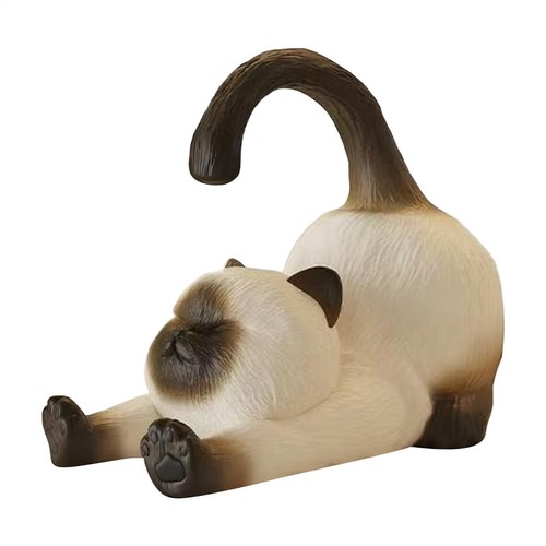 Resin siamese cat - resin, phone