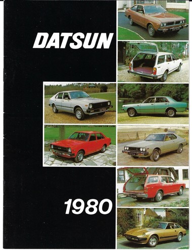 Datsun range 1979 1980 - datsun, uk