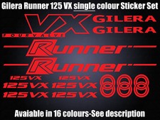 Gilera runner 125 decals - gilera,