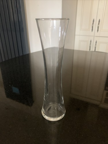 Glass rose vase - glass,