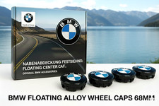 Floating Alloy Wheel Caps for BMW M5 Set of 4