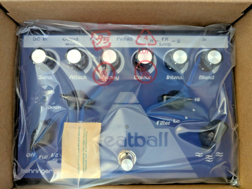 Behringer meatball envelope - behringer,