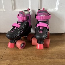 SFR Racing Storm Kids Quad Roller Skates - Adjustable size 8 - 11 Junior  