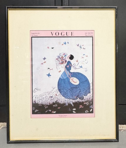 Vintage vogue fashion magazine - vintage,