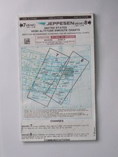 Jeppesen High Altitude Enroute Charts United States 7 & 8 Flight Simulator 2020