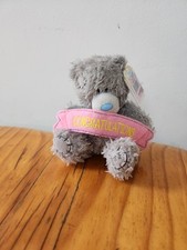 You tatty teddy bear - you,
