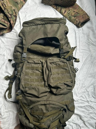 Olive military backpack mollie