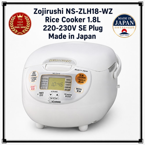 Zojirushi zlh18 rice - ns-zlh18-wz,